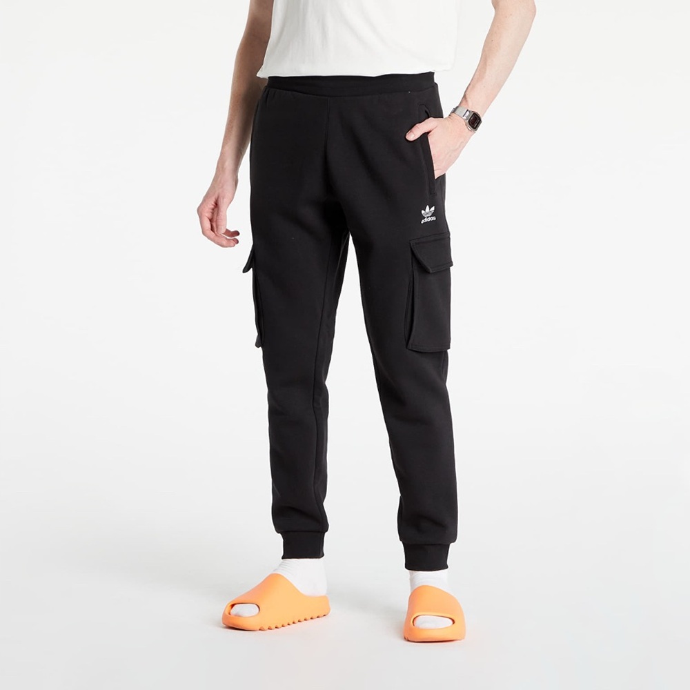 Adidas Men's Dark Cargo Joggers with Logo Size Large - Picture 9 of 9